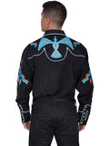 Scully BLACK PHOENIX EMBROIDERY SHIRT - Scully Leather