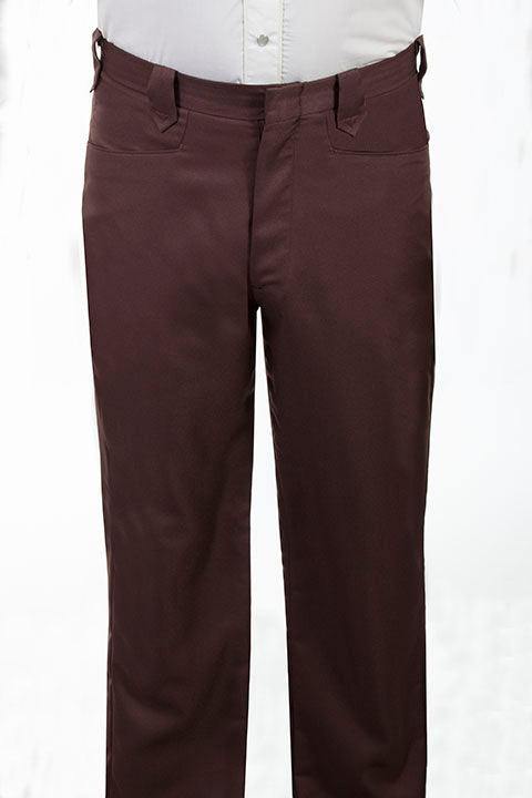 Scully CHOCOLATE WESTERN PANT - Scully Leather