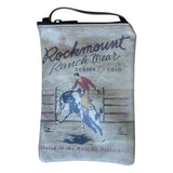 Rockmount Bronc Leather Western Purse with Brown Strap - Rockmount Clothing - Flyclothing LLC