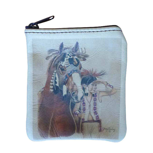 Plateau Pony & Prince Leather Western Coin Purse - Rockmount Clothing - Flyclothing LLC