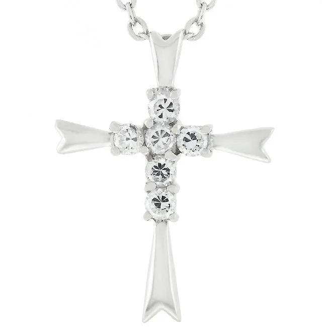 Coupled Cross Pendant - JGI - Flyclothing LLC