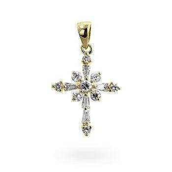 Snowflake Cross Pendant - JGI - Flyclothing LLC