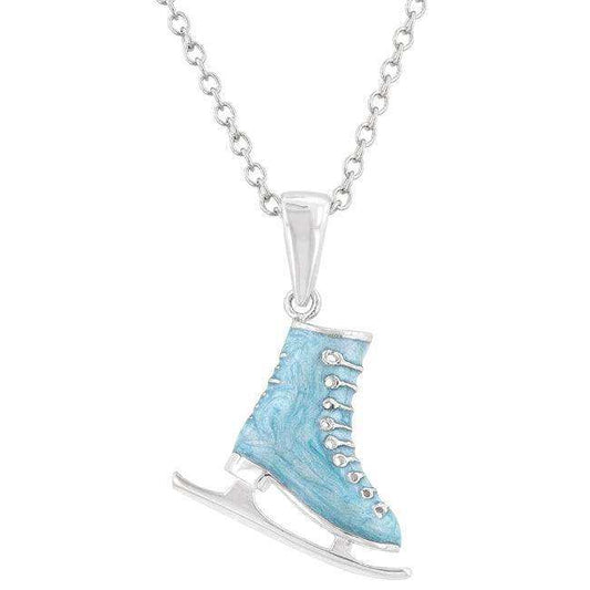 Enamel Ice Skate Pendant - JGI - Flyclothing LLC