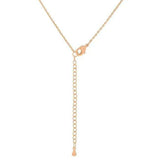 Rose Gold Finish Initial G Pendant - JGI - Flyclothing LLC