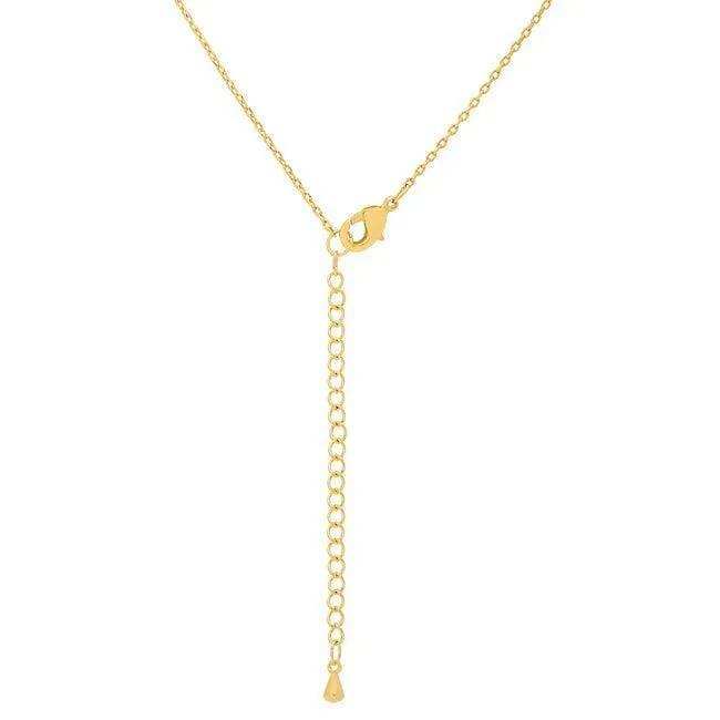 Golden Initial K Pendant - JGI - Flyclothing LLC