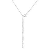 Rhodium Plated Finish Initial O Pendant - JGI - Flyclothing LLC