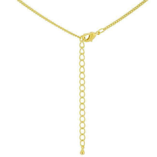 Simple Golden Cross Pendant - JGI - Flyclothing LLC