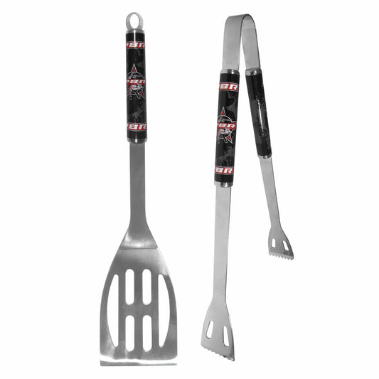 PBR 2 pc Steel BBQ Tool Set - Siskiyou Buckle