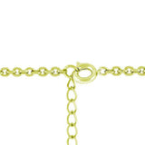 Golden Graduated Cubic Zirconia Circle Pendant - JGI - Flyclothing LLC