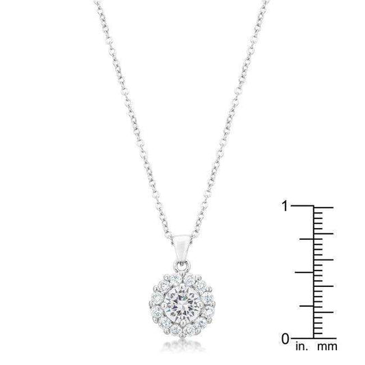 Bella Bridal Pendant in Clear - JGI - Flyclothing LLC