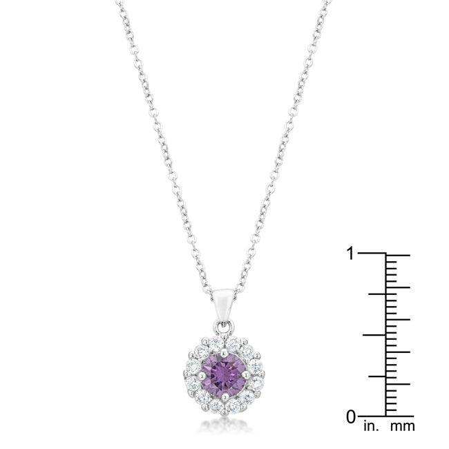 Bella Bridal Pendant in Purple - JGI - Flyclothing LLC