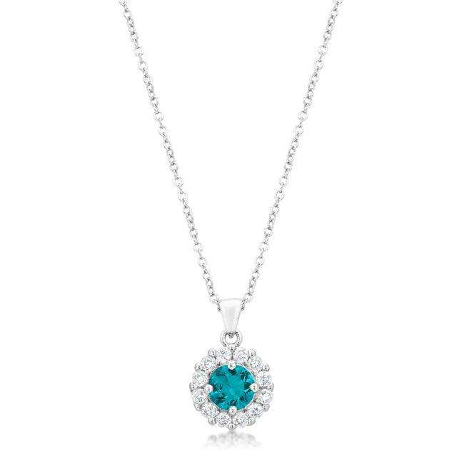 Bella Bridal Pendant in Aqua - JGI - Flyclothing LLC