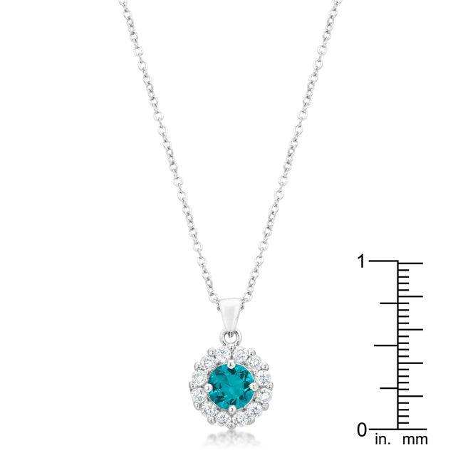Bella Bridal Pendant in Aqua - JGI - Flyclothing LLC