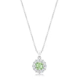 Bella Bridal Pendant in Peridot - JGI - Flyclothing LLC