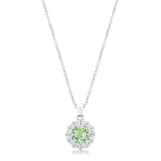 Bella Bridal Pendant in Peridot - JGI - Flyclothing LLC