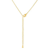 Pave Heart and Arrow Pendant - JGI - Flyclothing LLC