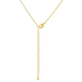 Pave Heart and Arrow Pendant - JGI