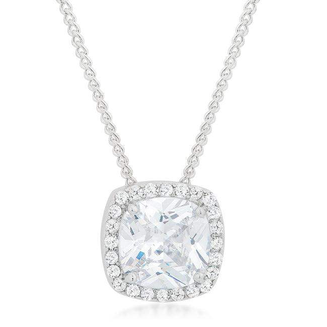 Pave Halo Pendant - JGI - Flyclothing LLC