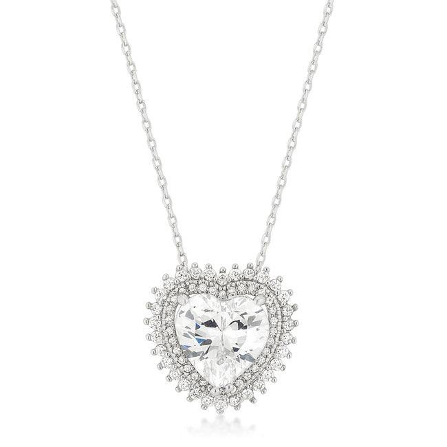 Halo Heart Pendant - JGI