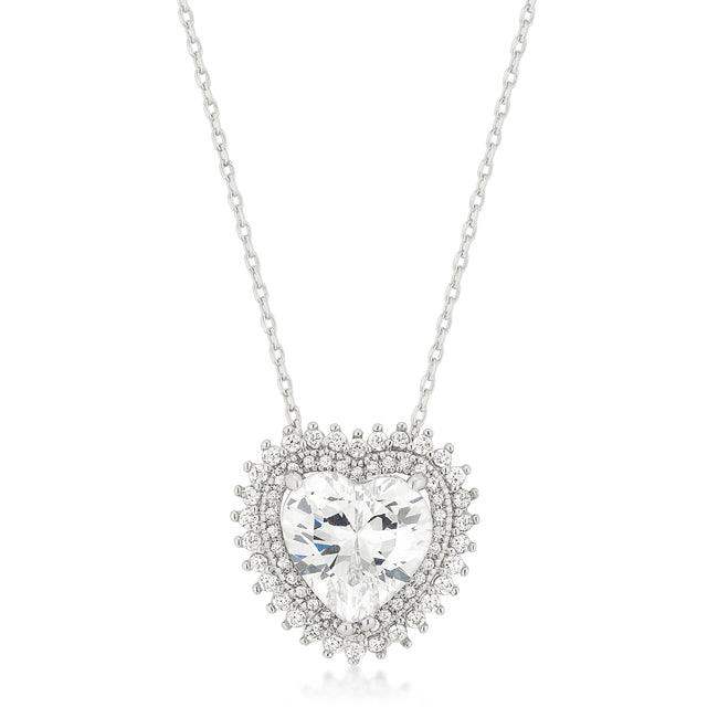 Halo Heart Pendant - JGI - Flyclothing LLC
