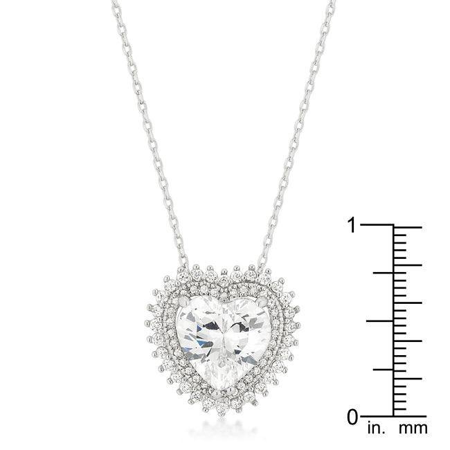 Halo Heart Pendant - JGI