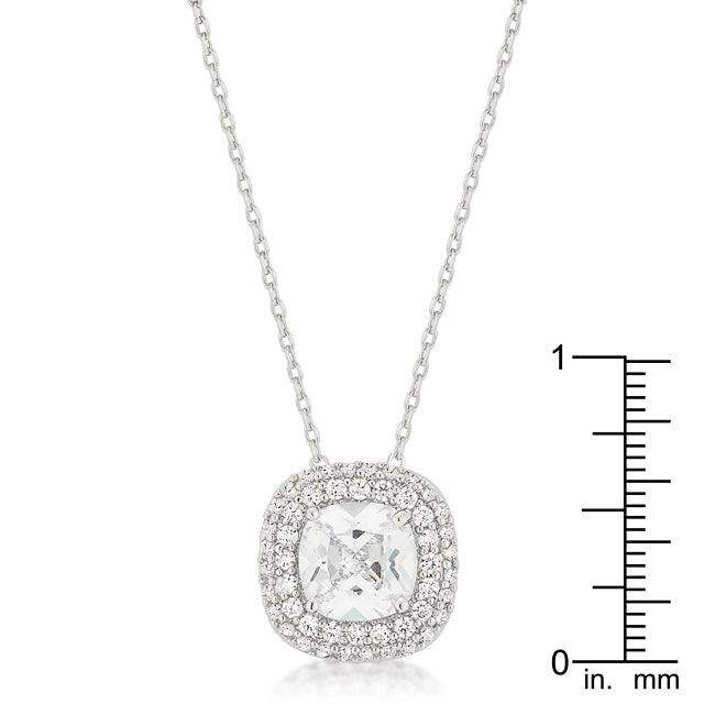 Pave Halo Pendant - JGI - Flyclothing LLC