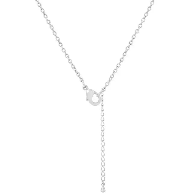Myra Necklace 10ct Multicolor Rhodium Necklace - JGI - Flyclothing LLC