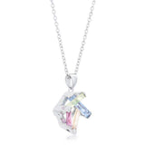 Myra Necklace 10ct Multicolor Rhodium Necklace - JGI - Flyclothing LLC