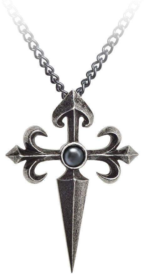 Alchemy Gothic Santiago Cross Pendant - Alchemy Gothic - Flyclothing LLC