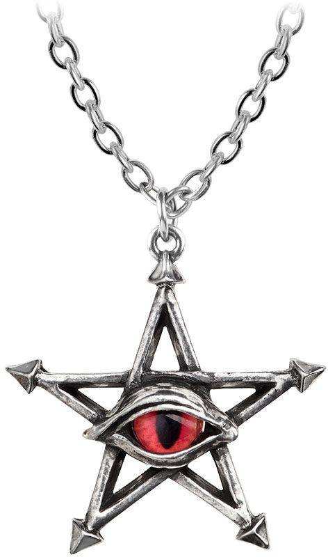 Alchemy Gothic Red Curse Pendant - Alchemy Gothic - Flyclothing LLC
