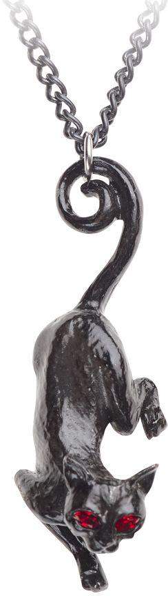 Alchemy Gothic Cat Sìth Pendant - Alchemy Gothic - Flyclothing LLC