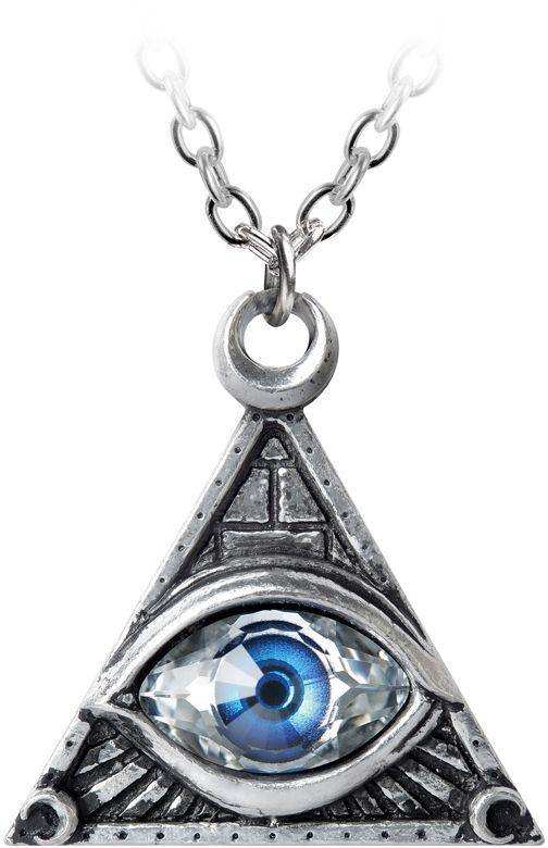 Alchemy Gothic Eye of Providence Pendant - Alchemy Gothic - Flyclothing LLC
