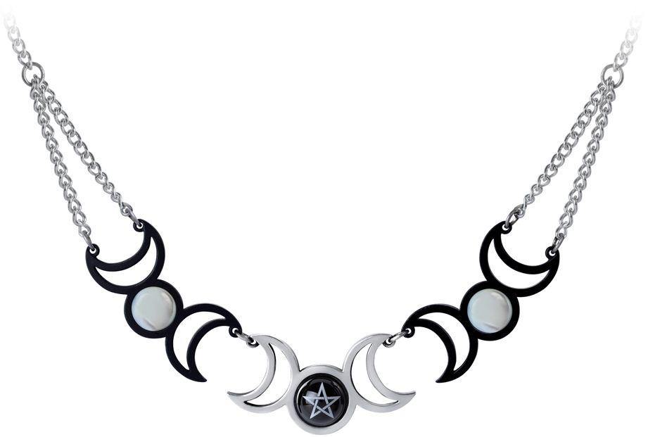Alchemy Gothic Tres Lunae Necklace - Alchemy Gothic