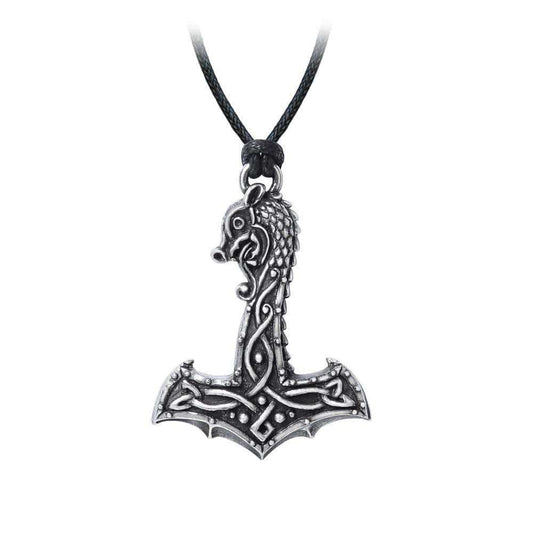 Metalwear Drakkar Hammer Pendant - Alchemy Gothic - Flyclothing LLC