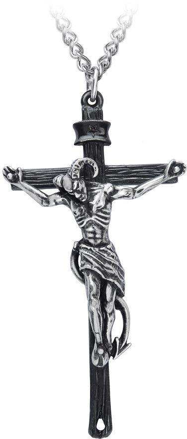 Alchemy Gothic Crucifaustan Pendant - Alchemy Gothic - Flyclothing LLC