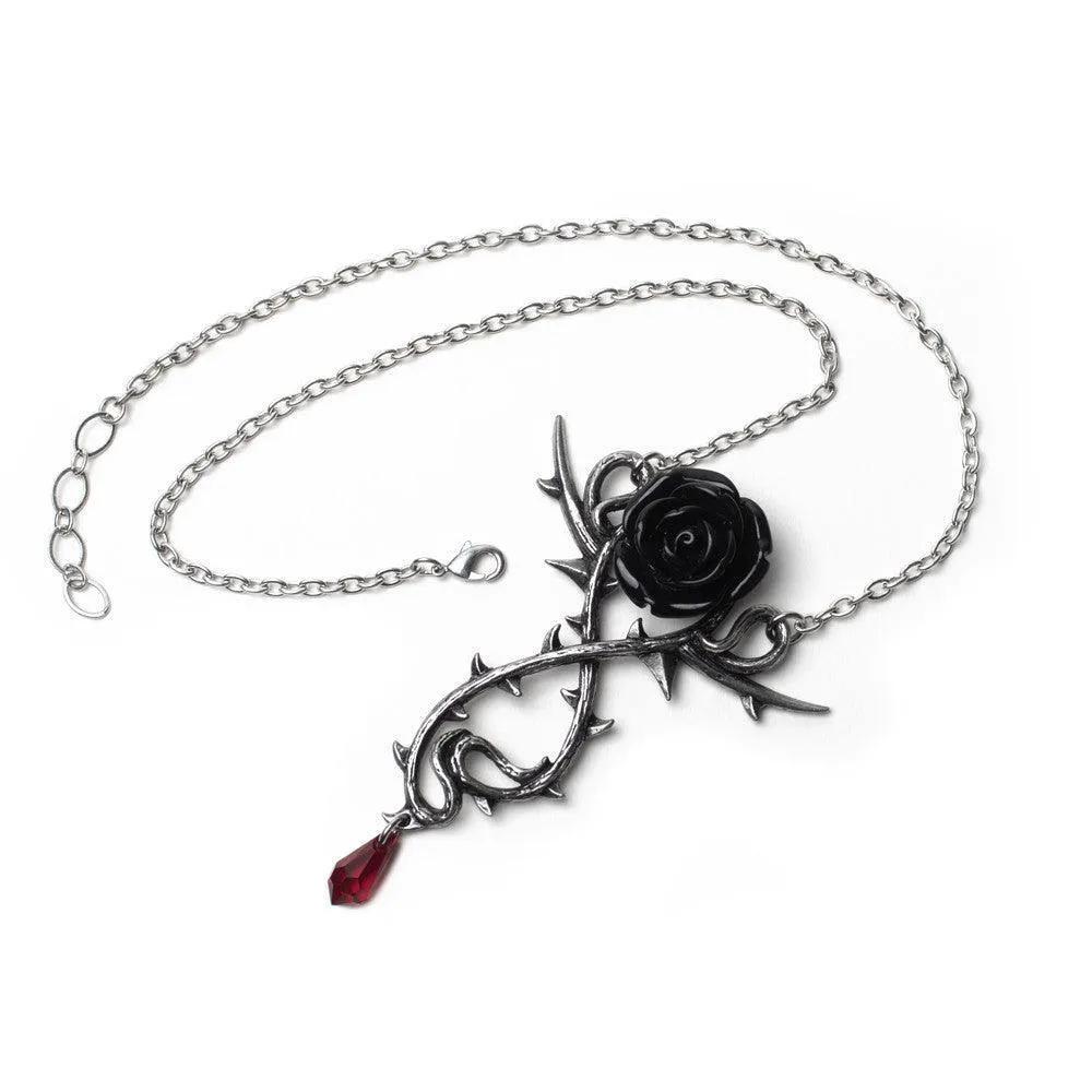Alchemy Gothic Carpathian Rose Necklace - Alchemy Gothic