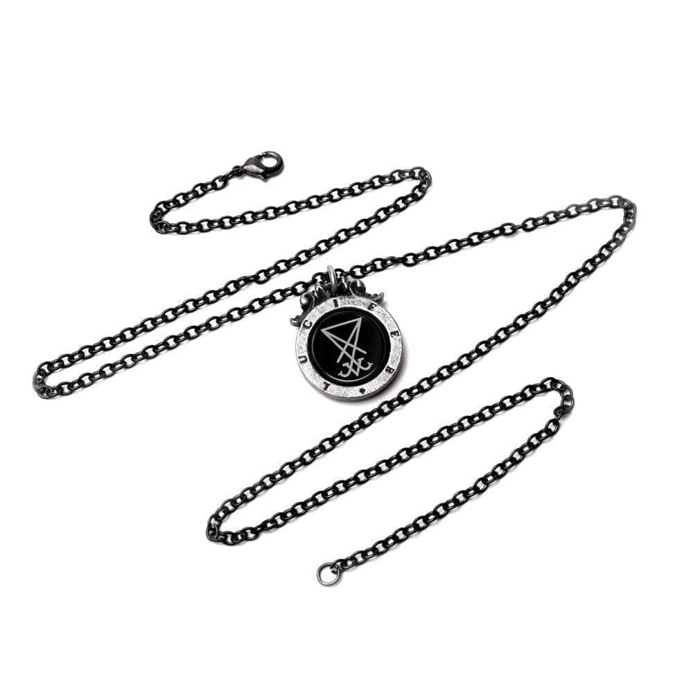 Alchemy Gothic Seal of Lucifer Pendant - Alchemy Gothic - Flyclothing LLC