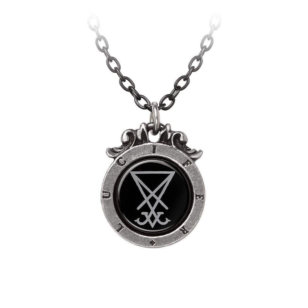 Alchemy Gothic Seal of Lucifer Pendant - Alchemy Gothic