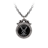 Alchemy Gothic Seal of Lucifer Pendant - Alchemy Gothic
