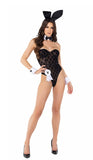 Playboy 8pc Sheer Playboy Bodysuit - Roma Costume