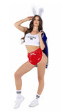 Playboy 6pc Playboy Athlete - Roma Costume