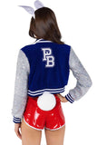 Playboy 6pc Playboy Athlete - Roma Costume