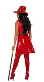 Playboy 4PC Playboy High Roller - Roma Costume