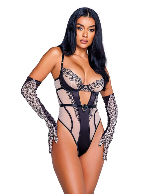 Playboy Bunny Kiss Teddy - Roma Costume - Flyclothing LLC