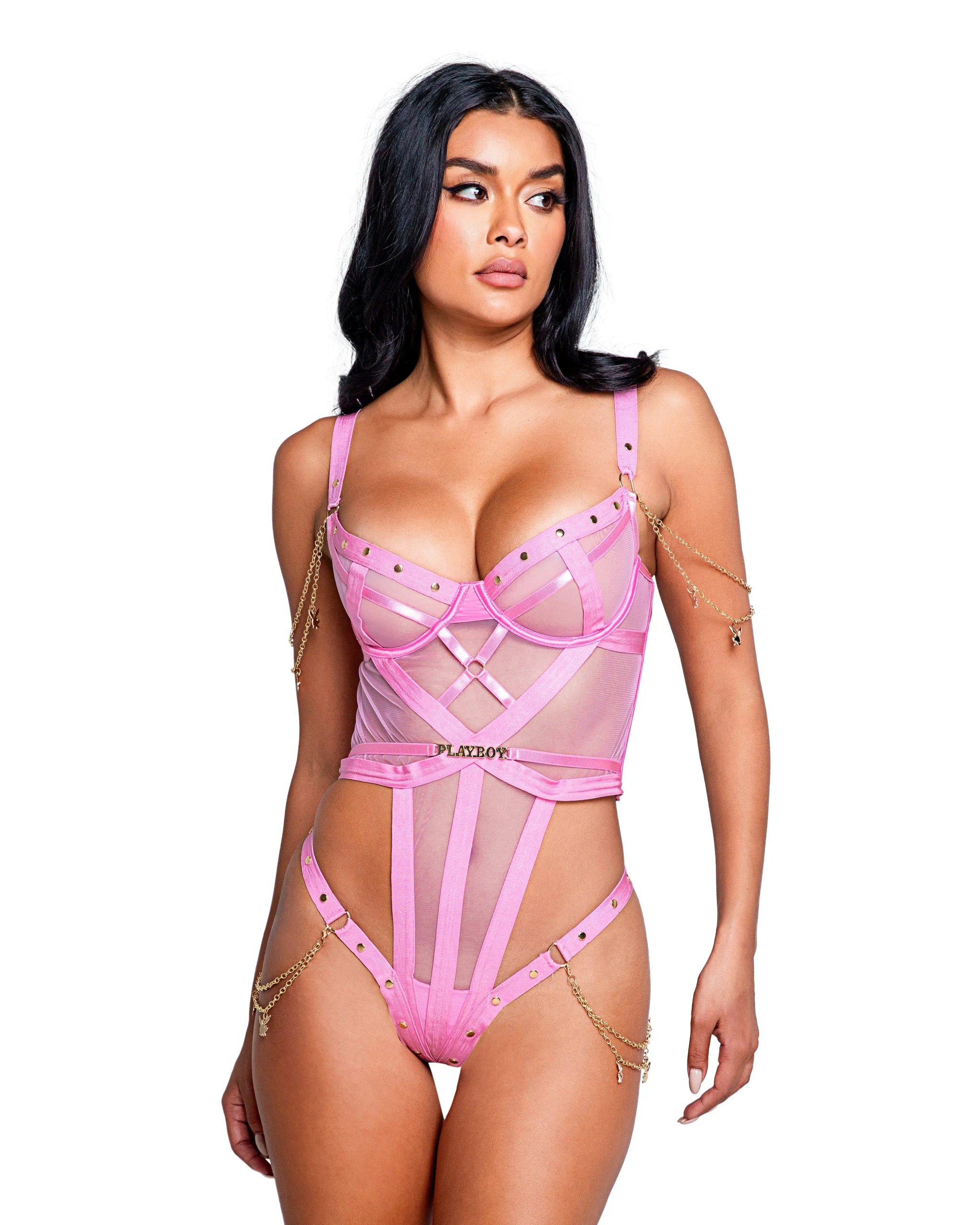 Playboy Charm Teddy - Roma Costume - Flyclothing LLC