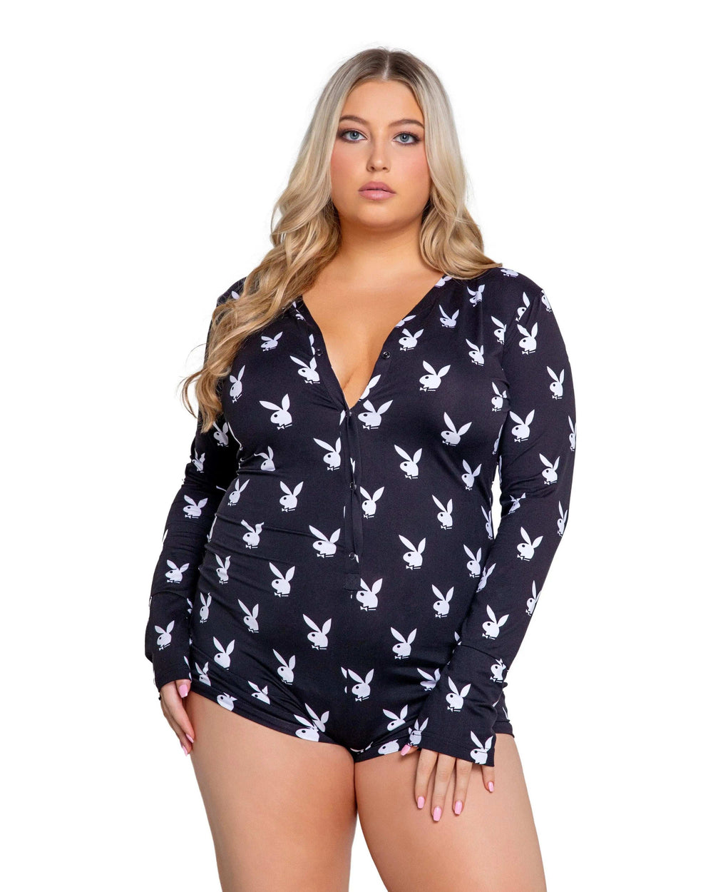 Playboy Slumber Bunny Romper - Roma Costume - Flyclothing LLC