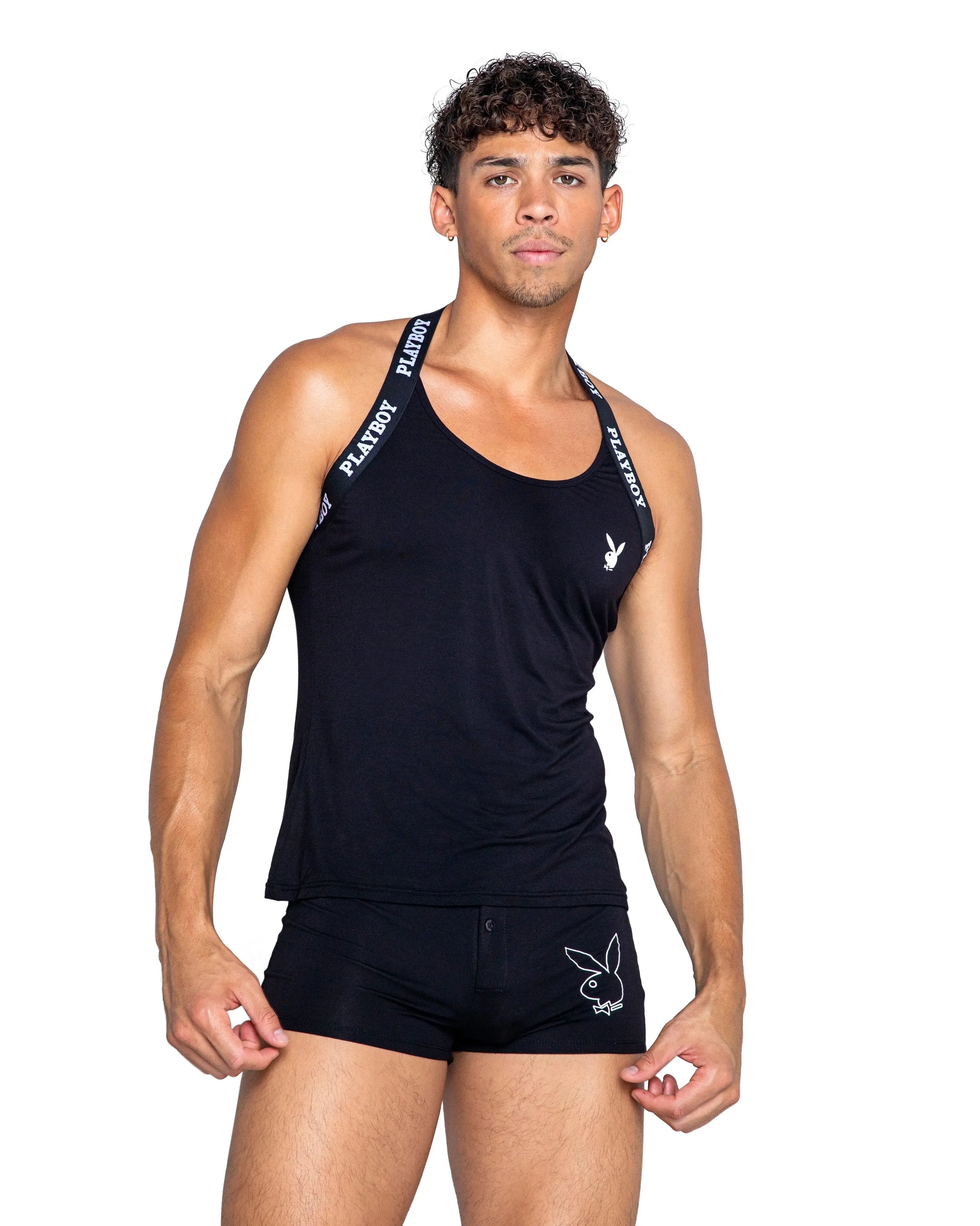 Playboy Mens Tuxedo Modal Tank - Roma Costume - Flyclothing LLC