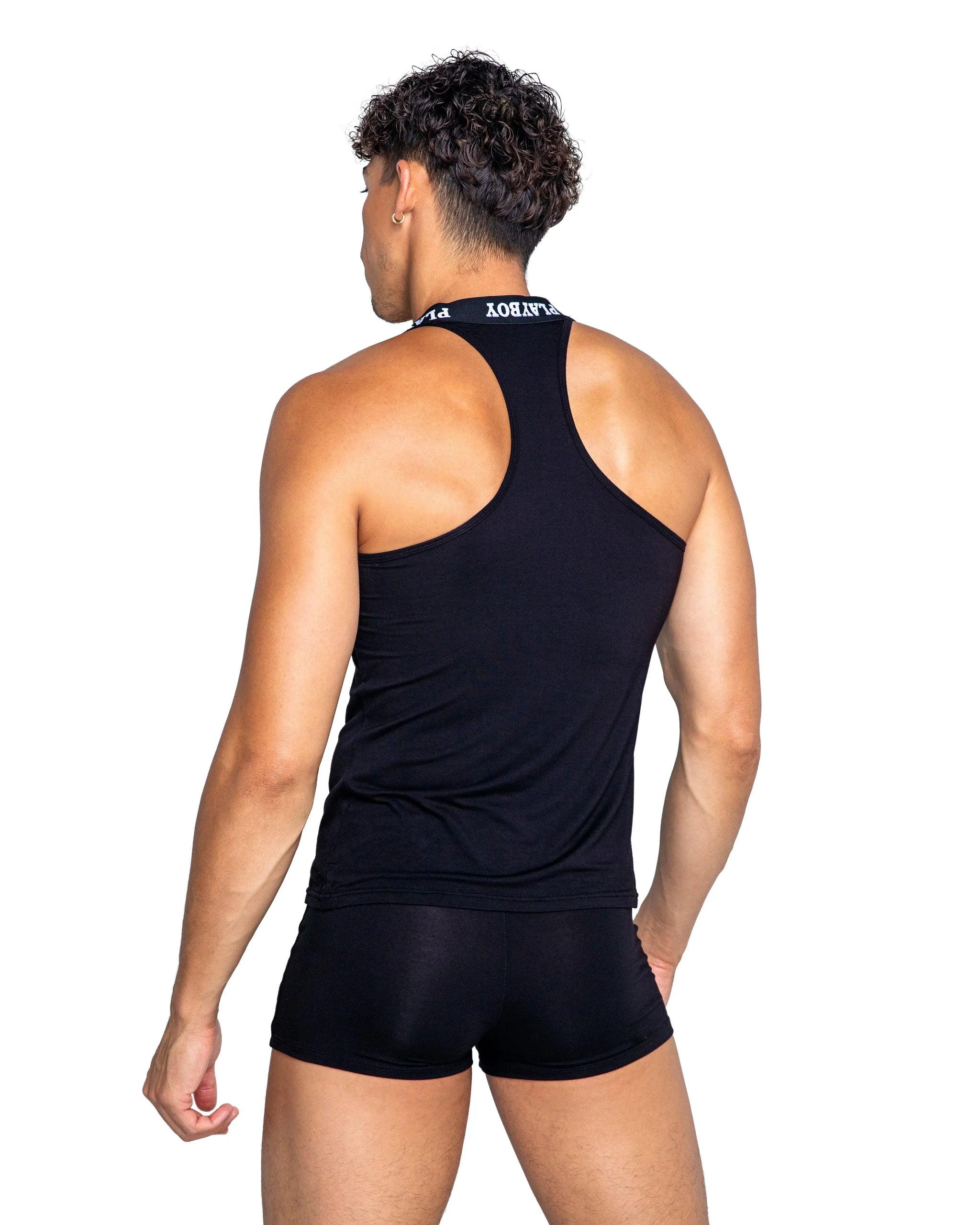 Playboy Mens Tuxedo Modal Tank - Roma Costume - Flyclothing LLC