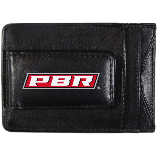 PBR Logo Leather Cash and Cardholder - Flyclothing LLC