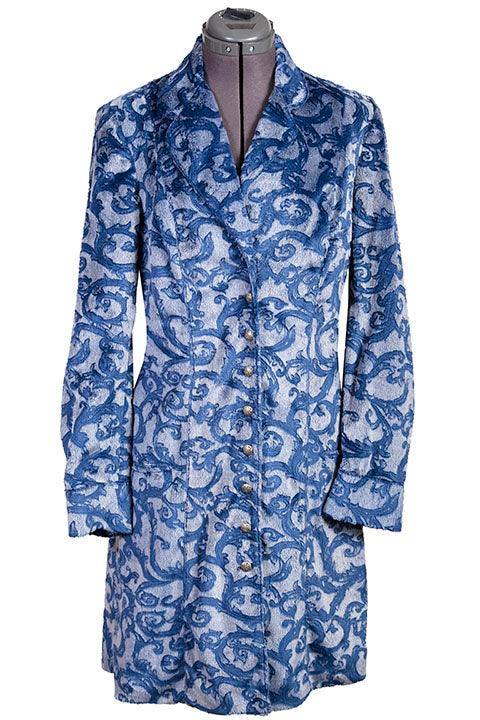 Scully BLUE JACQUARD JACKET - Scully Leather